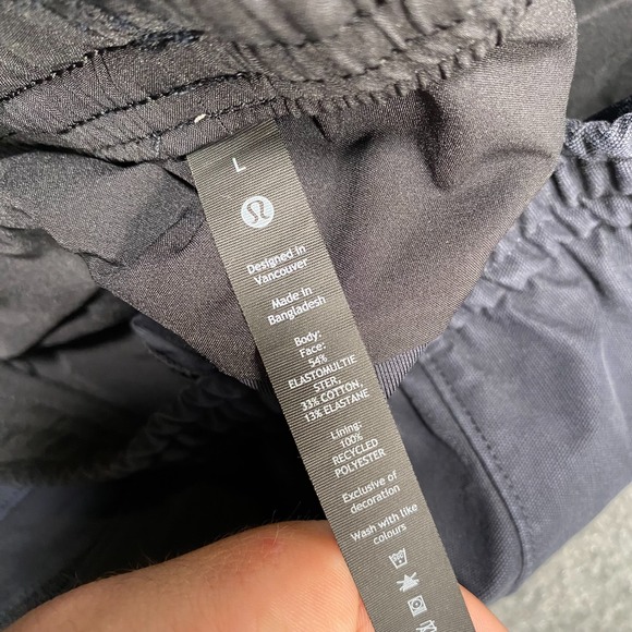 Lululemon Mens Large Utilitech Pull-On Classic-Fit Pants 29" Stretch M5AJGS - Picture 8 of 9